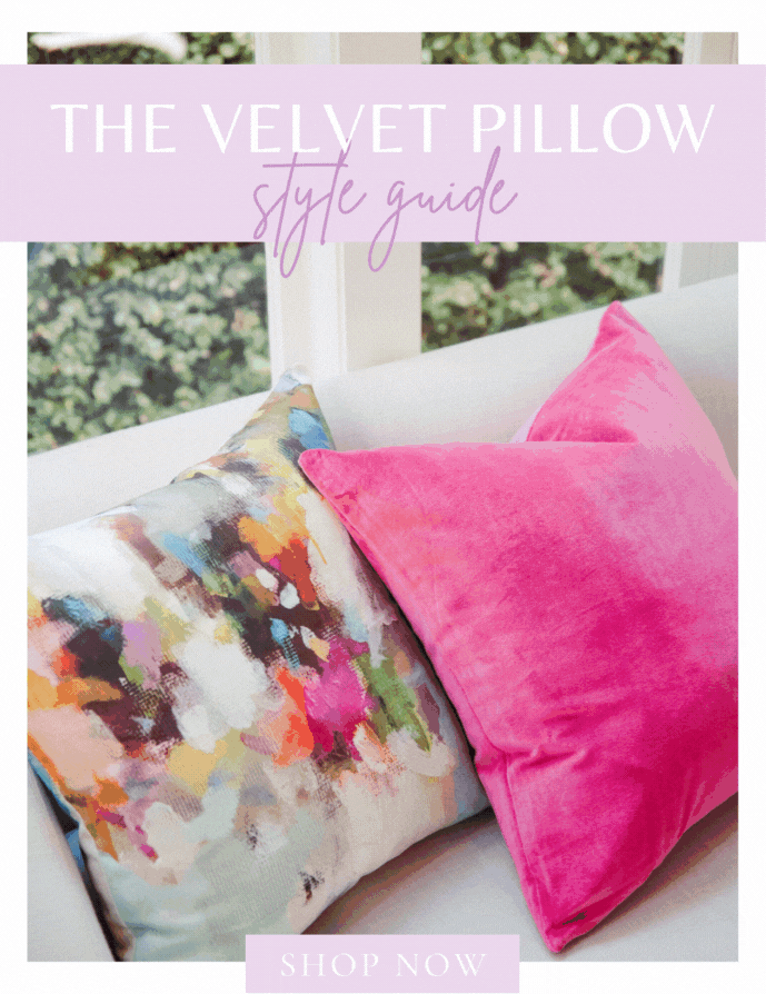The Velvet Pillow Style Guide Laura Park Designs