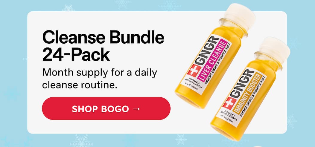 Cleanse Bundle. 24-Pack. Month supply for a daily cleanse routine. SHOP BOGO →