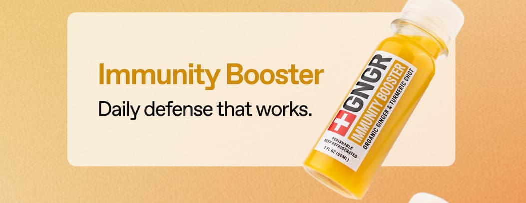 Immunity Booster. Daily Defense That Works. 