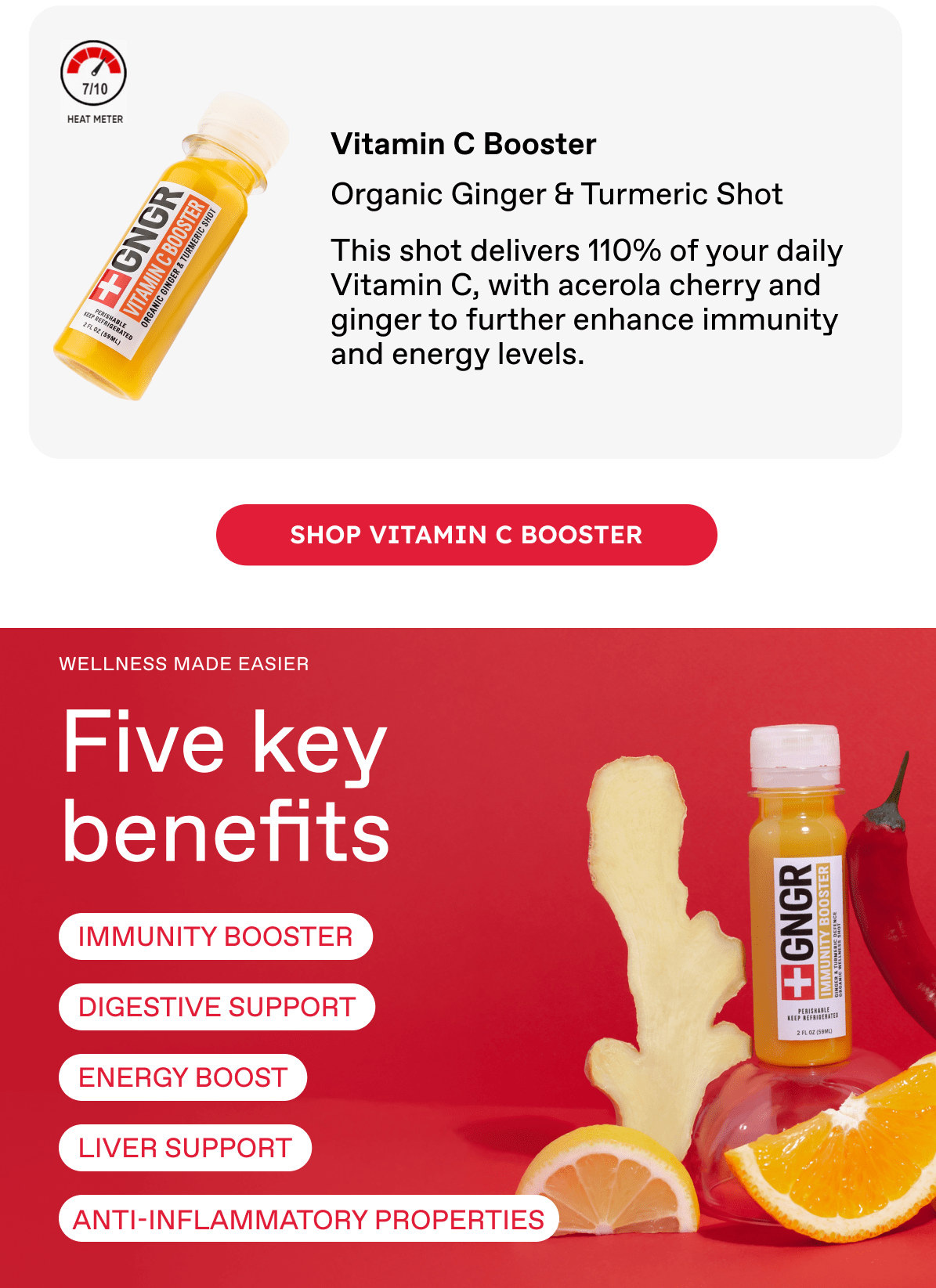 GNGR - Shop Vitamin C Booste
