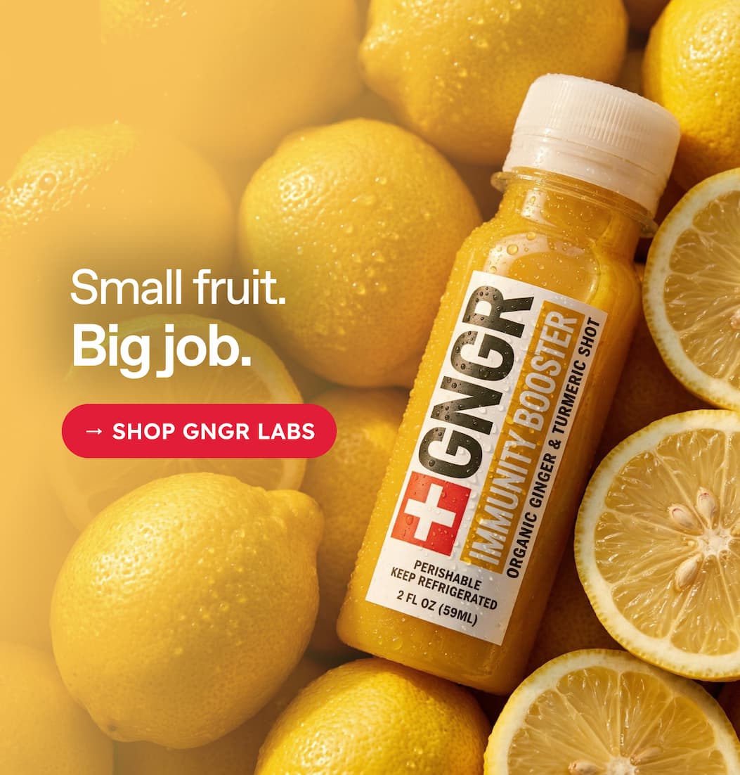 Small Fruit. Big Job → Shop GNGR LABS