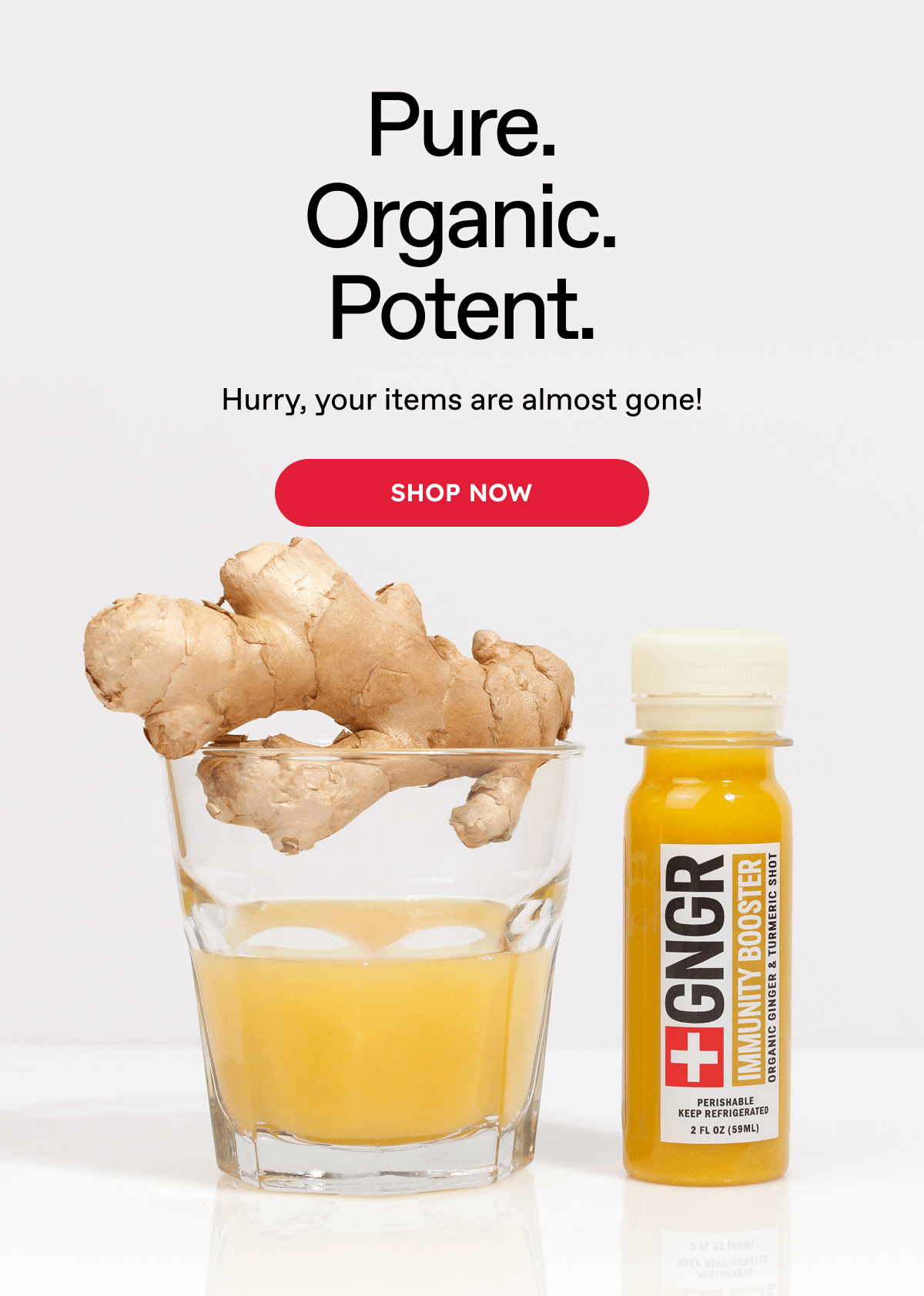 Pure. Organic. Potent. Hurry, your items are almost gone! ***SHOP NOW***