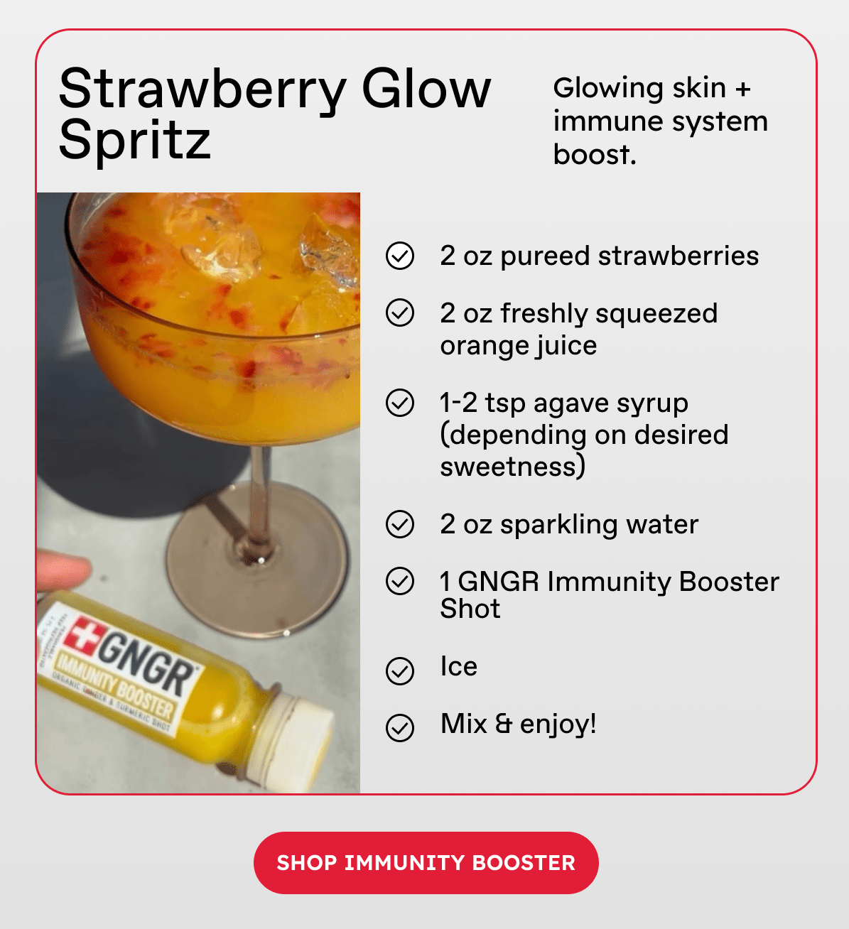 GNGR - Shop Immunity Booster