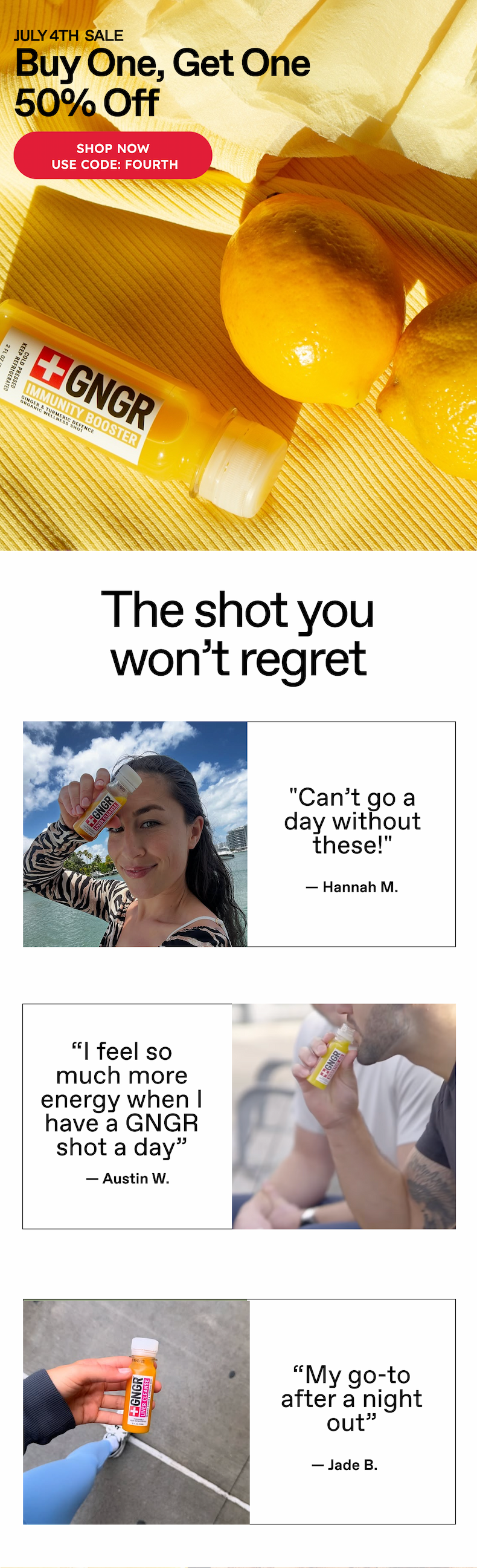 GNGR - Shop Immunity Booster