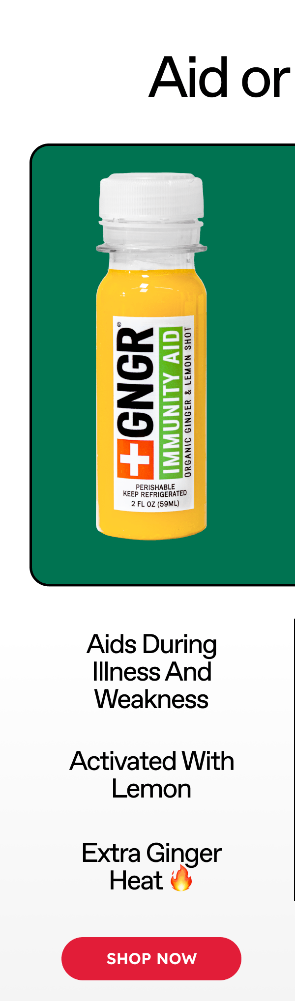 Immunity Aid - GNGR
