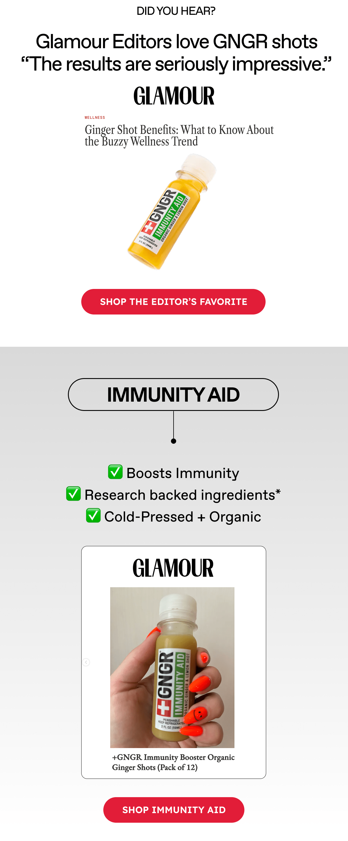 GNGR - Shop Immunity Aid