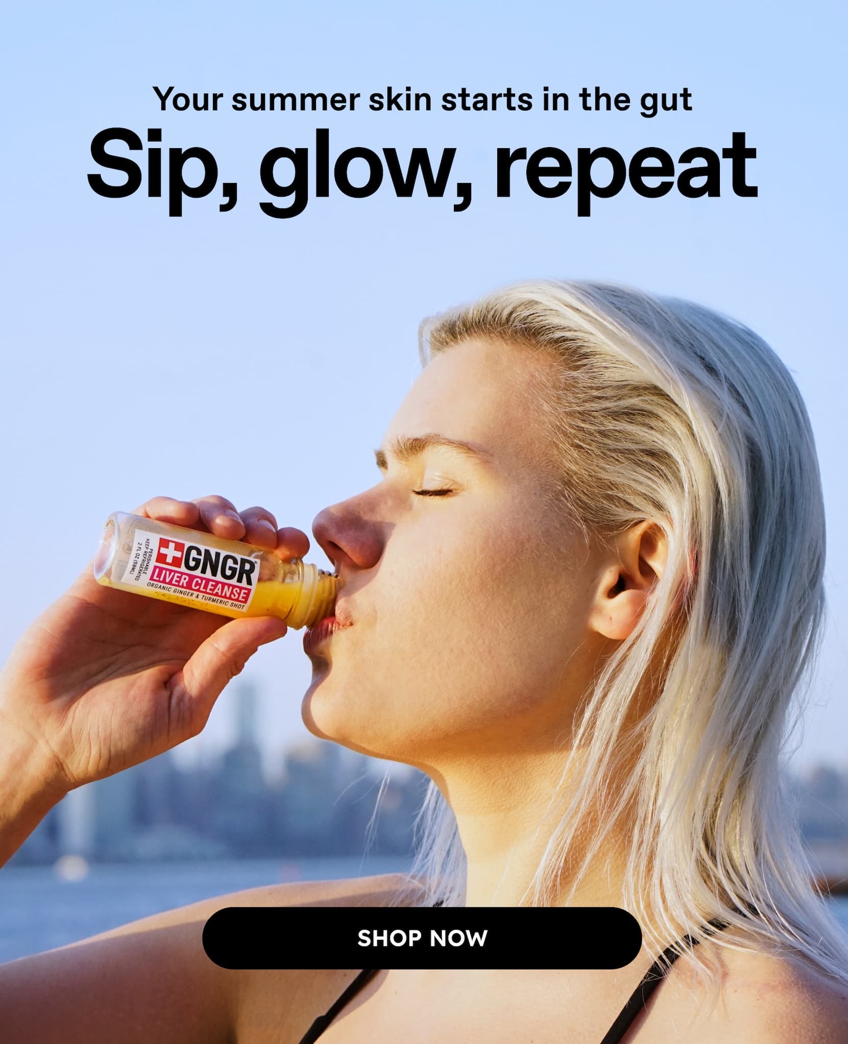 Your summer skin starts in the gut | Sip, glow, repeat | Shop Now
