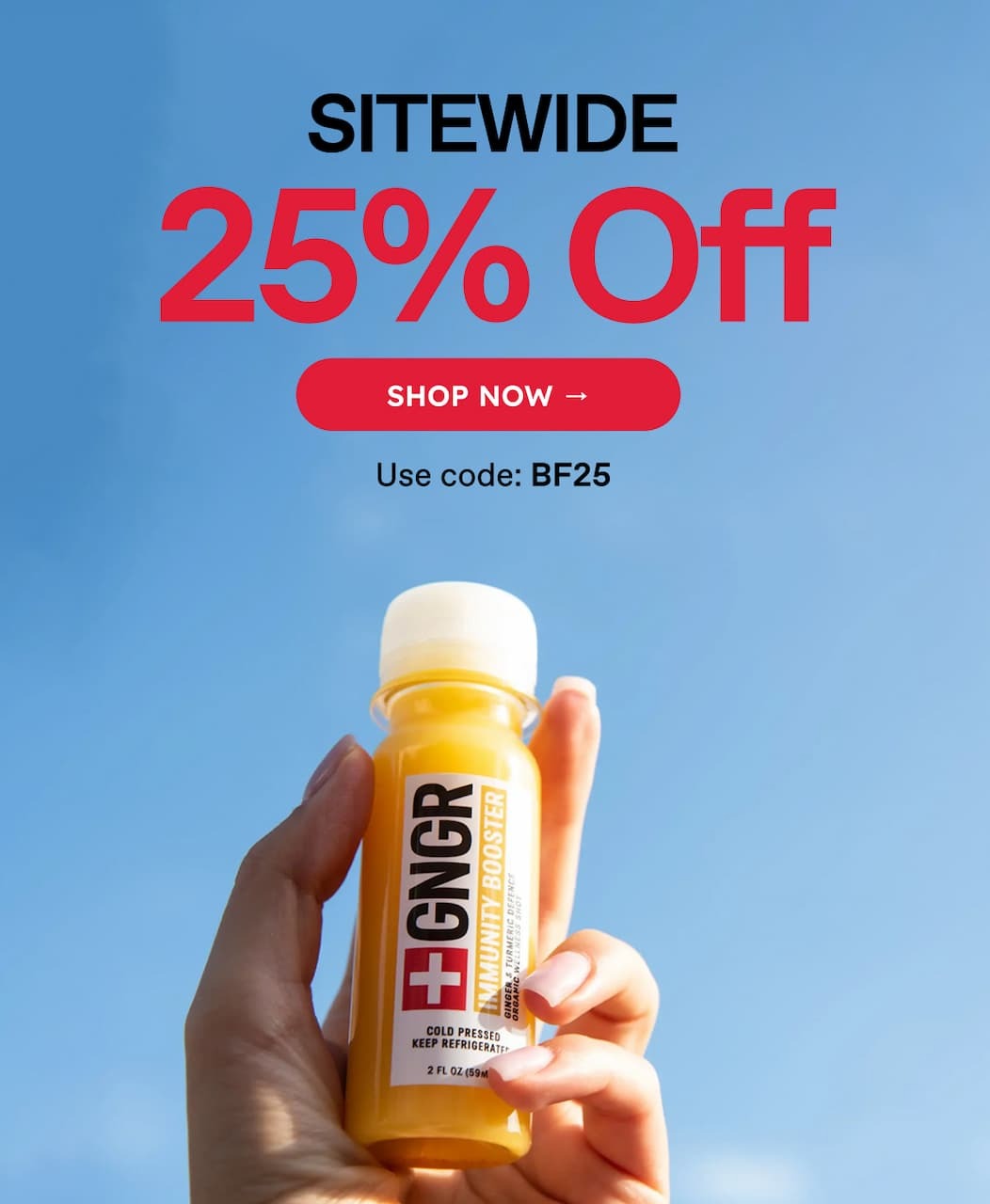 SITEWIDE 25% Off. SHOP NOW → Use code: BF25