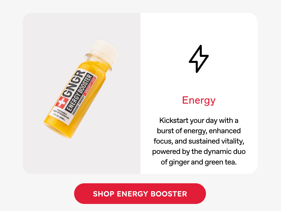 GNGR - Energy Booster - 20% off
