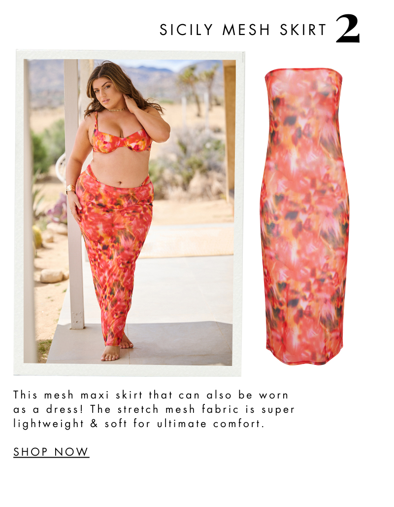 Sicily Mesh Skirt