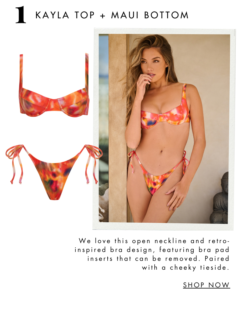Kayla Top + Maui Bottom