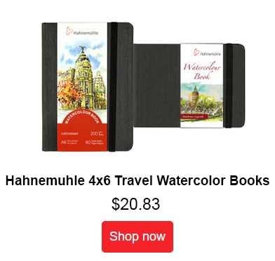 Hahnemuhle Watercolor Book A6 Travel Size