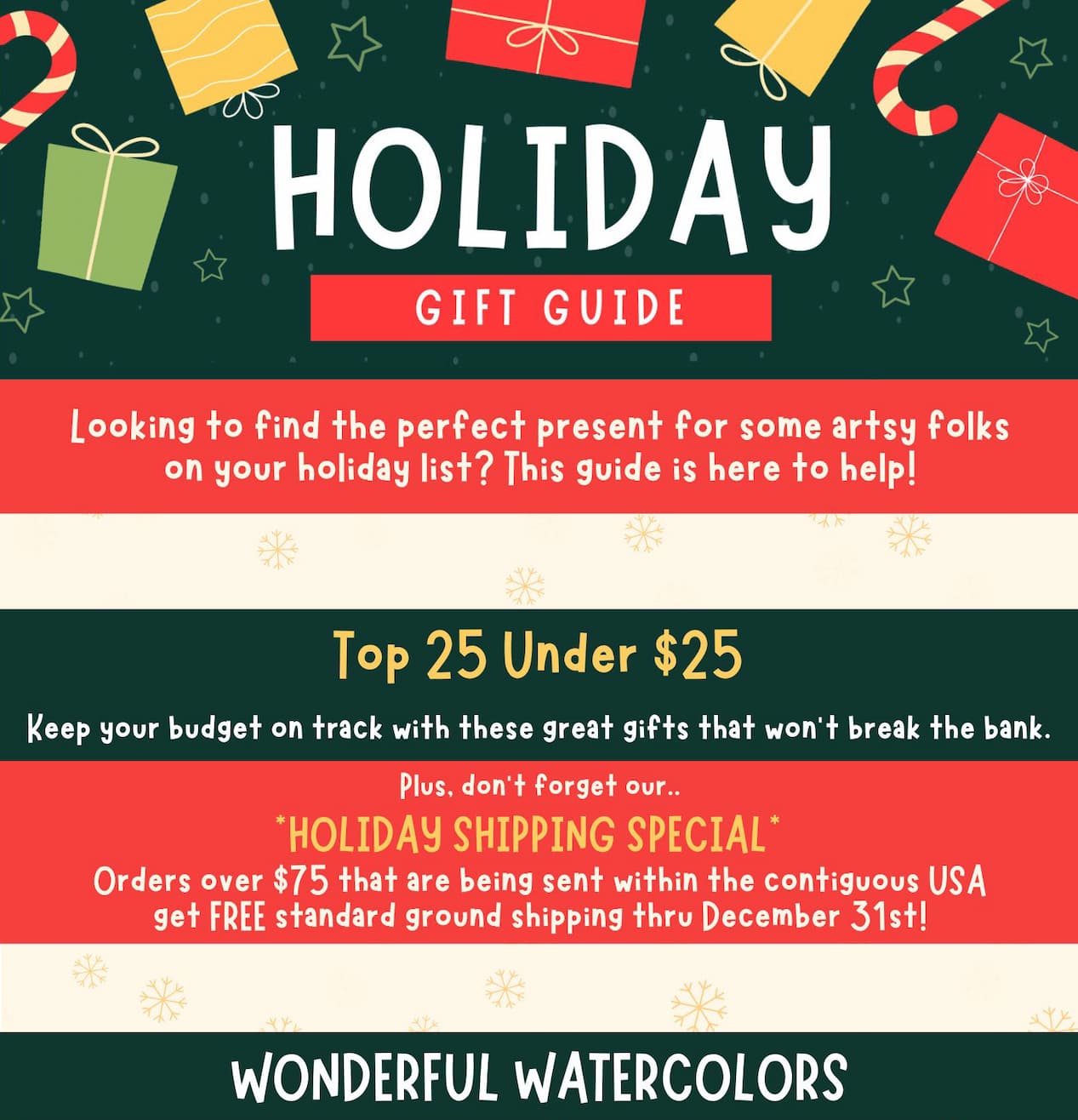 Marker Supply Holiday Gift Guide Top 25 Under $25