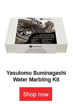 yasutomo suminagashi water marbling kit