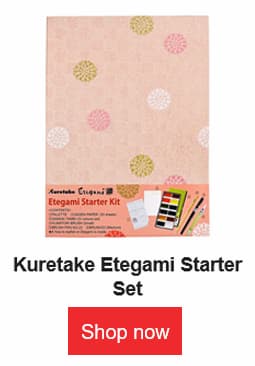 kuretake etegami starter set