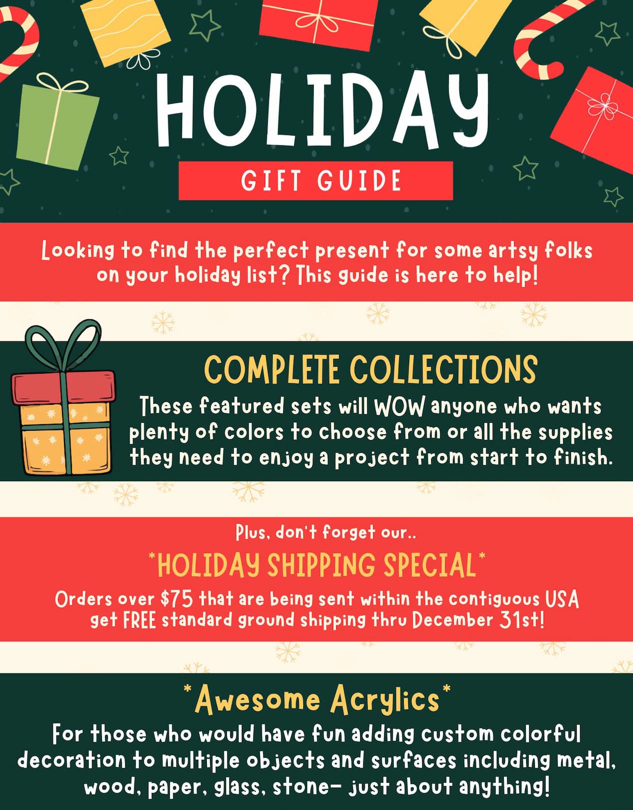 gift guide- complete collections- acrylic marker sets