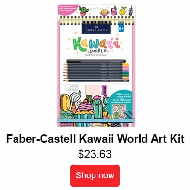 Faber Castell Kawaii World Coloring Art Kit
