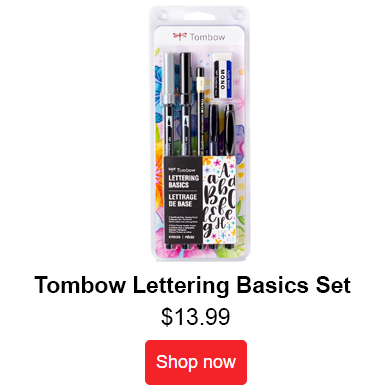 Tombow Beginner Lettering Basics Set