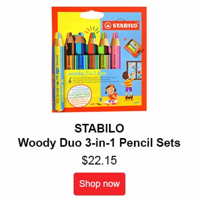 Stabilo Woody Duo 2 Color Pencils
