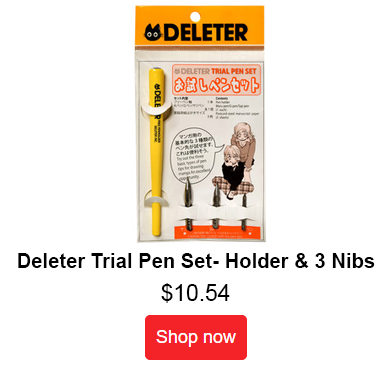 Deleter Trial Pen Set Holder with Nibs