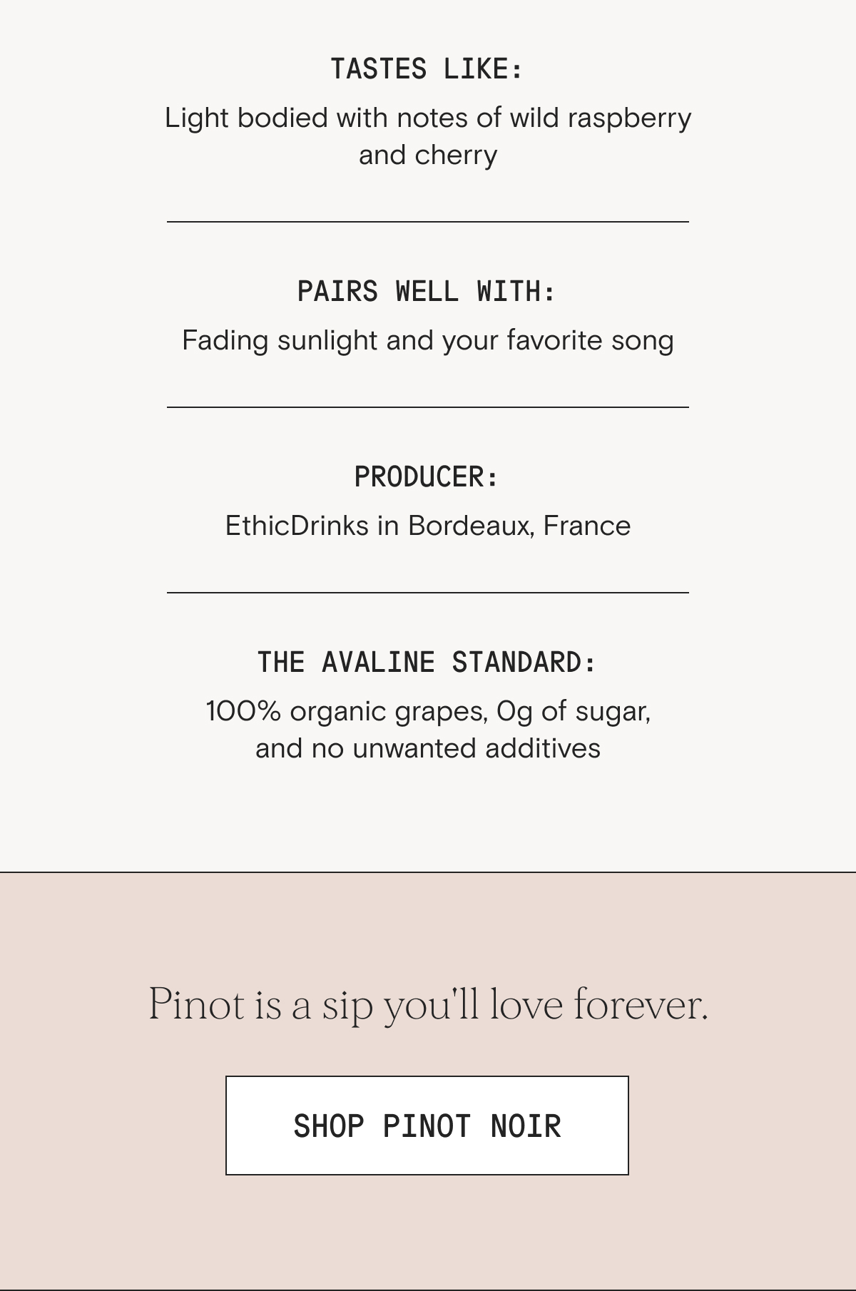 Our Pinot Noir Breakdown