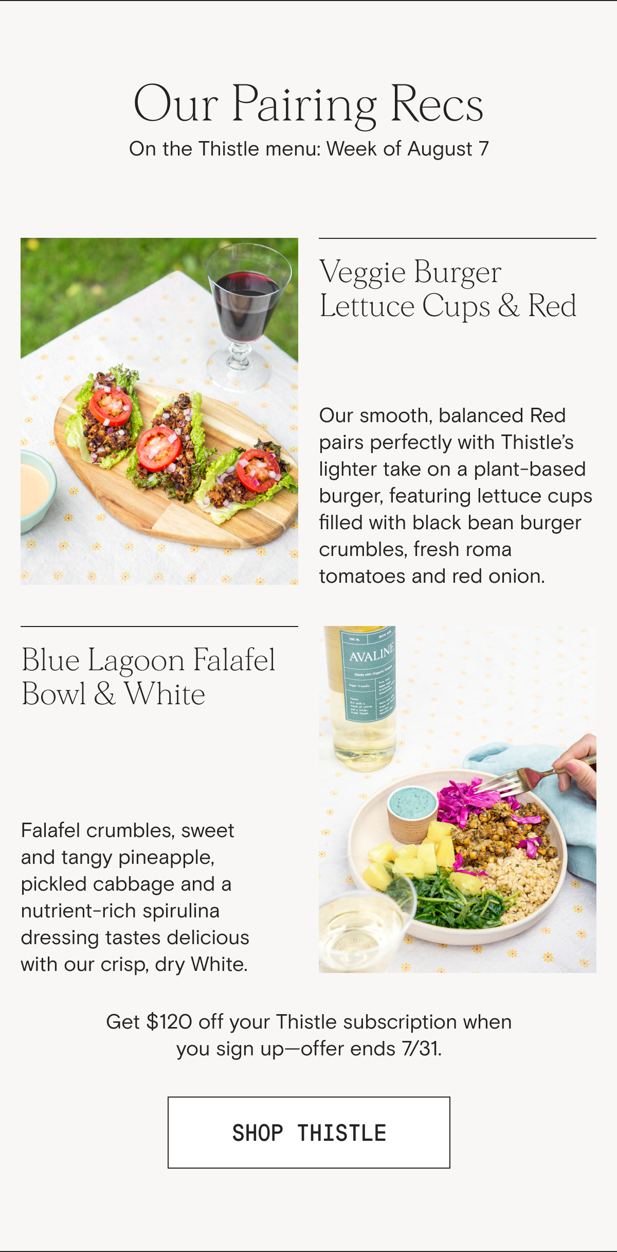 Our Pairing Recs