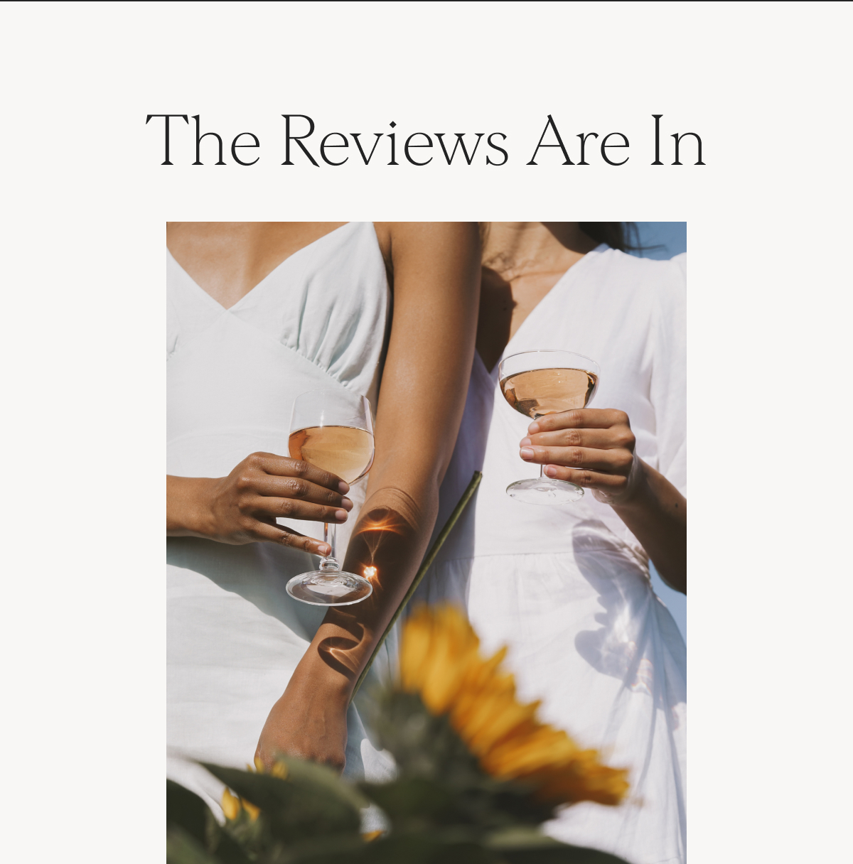 The Reviews Are In