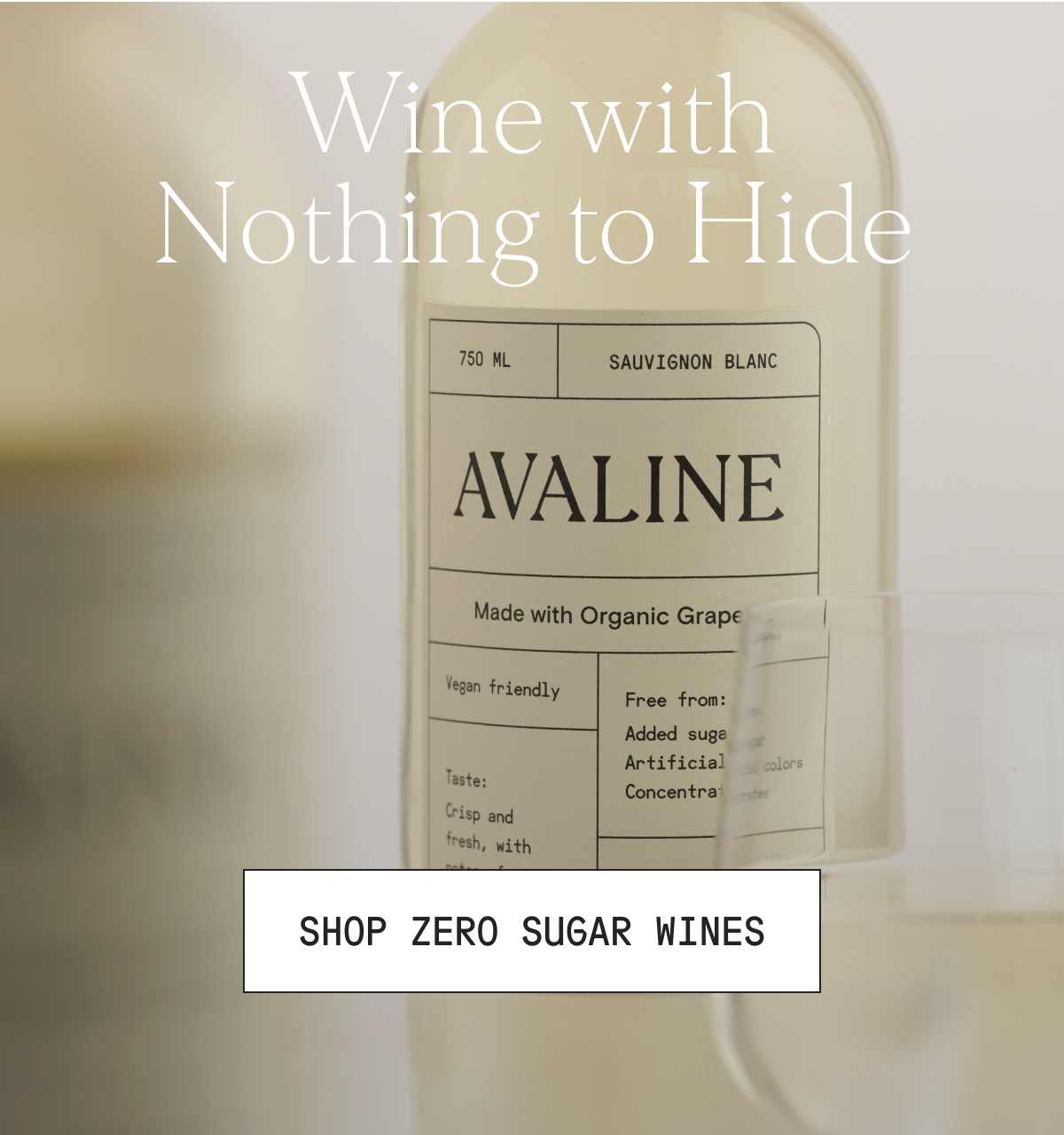 Shop Zero Sugar Wines