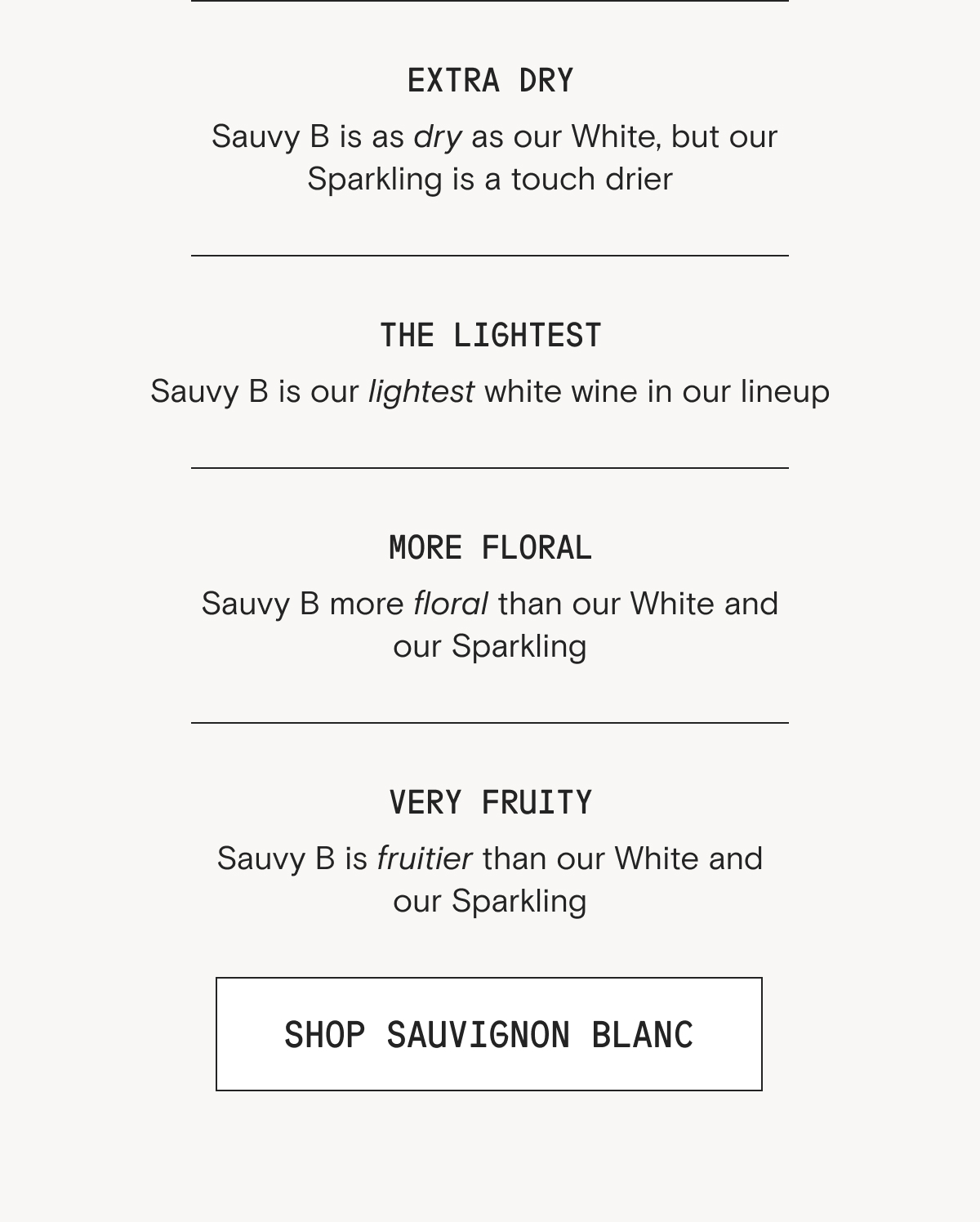 Shop Sauvignon Blanc