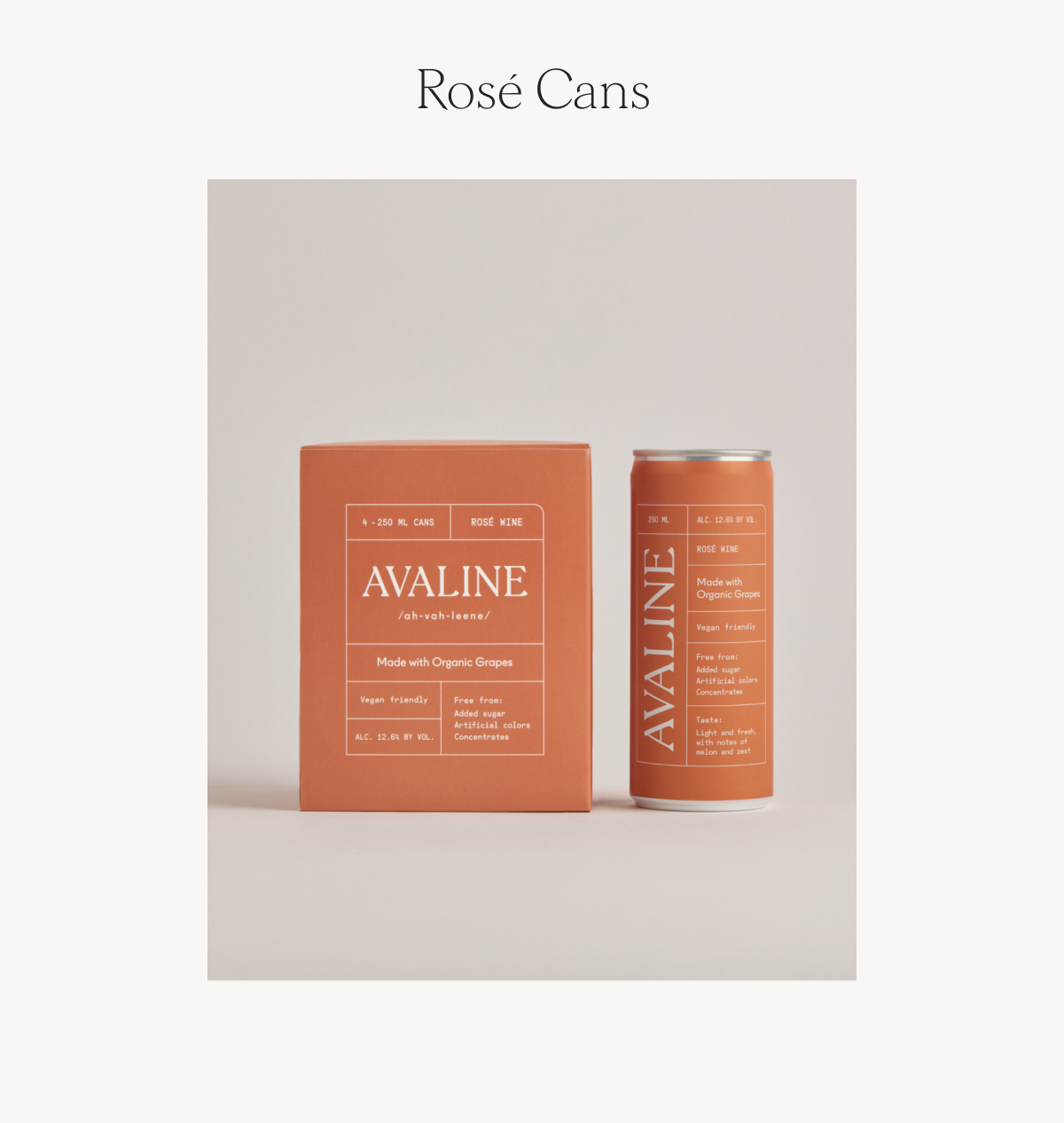 Rosé Cans