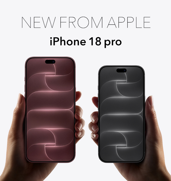 New from Apple iPhone 18