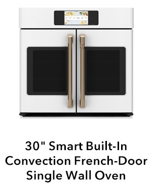 Professional Series 30" Matte White Smart Built-In French-Door Single Wall Oven