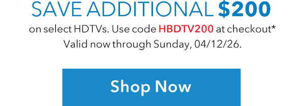 Happy 100th Birthday to the TV- SAVE $200 INSTANTLY