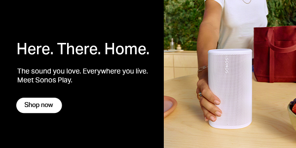 Sonos Play Bluetooth and WiFi Portable Home Speaker