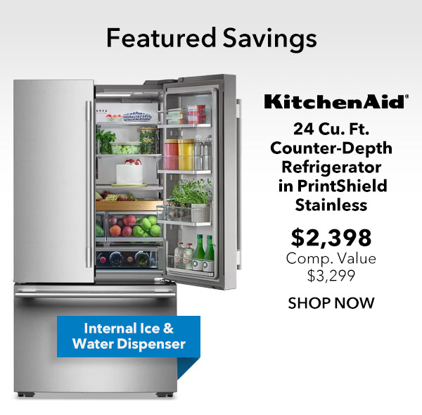 KitchenAid 24 Cu. Ft. Counter-Depth French Door Refrigerator