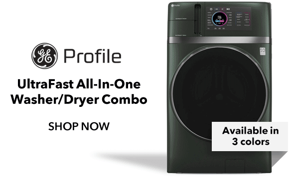 GE Profile 4.8 Cu. Ft. UltraFast Washer/Dryer Combo With Ventless Heat Pump Technology