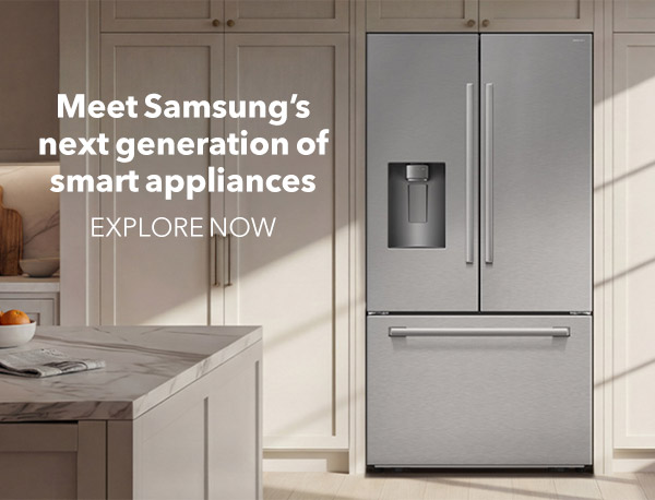Explore Samsung's next generation of smart appliances