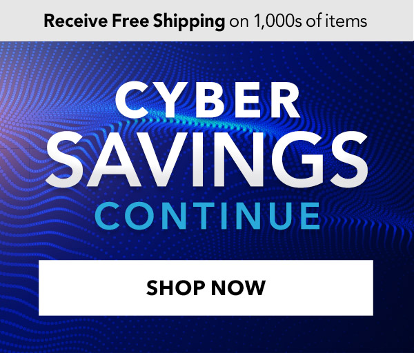 Cyber Savings Continue 