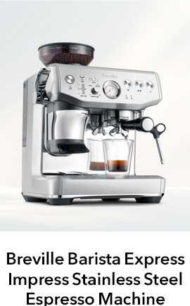 Breville Barista Express Impress Stainless Steel Espresso Machine