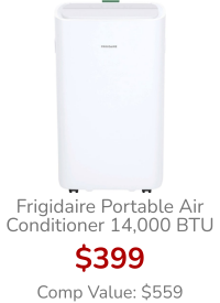 Frigidaire 3-in-1 Portable Room Air Conditioner 14,000 BTU (ASHRAE) / 10,000 BTU (DOE)