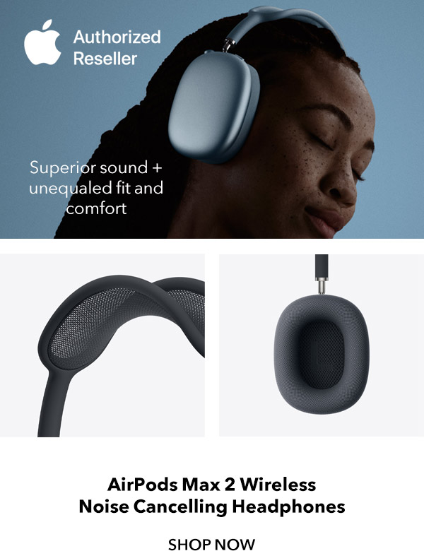 Apple AirPods Max 2 Wireless Noise Cancelling Headphones with USB-C in Midnight 