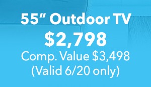 Samsung The Terrace LST7D Outdoor QLED 55-Inch Partial Sun 4K Smart TV 