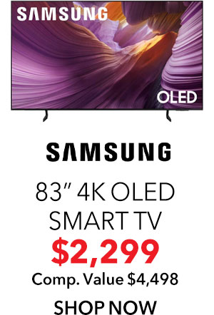 Samsung S85F OLED TV 83-Inch 4K Smart in Graphite Black