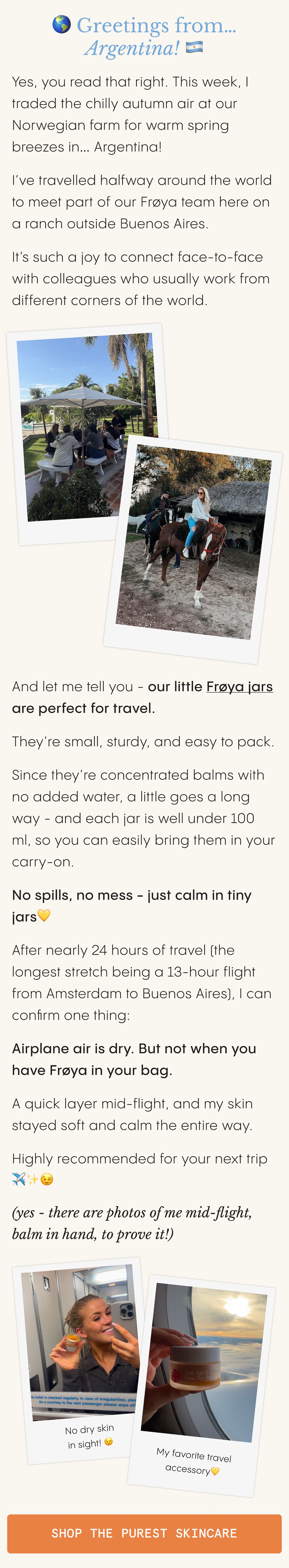 This week's letter is a mix of all the things I love most: a little science, a little storytelling, a little travel - and a lot of real talk about what's actually haunting your skin barrier.