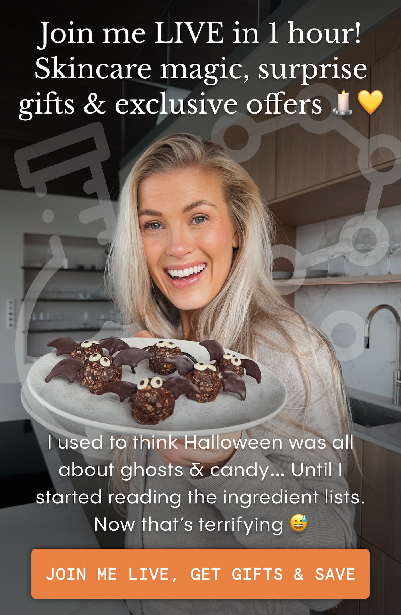 Join me LIVE in 1 hour! Skincare magic, surprise gifts & exclusive offers