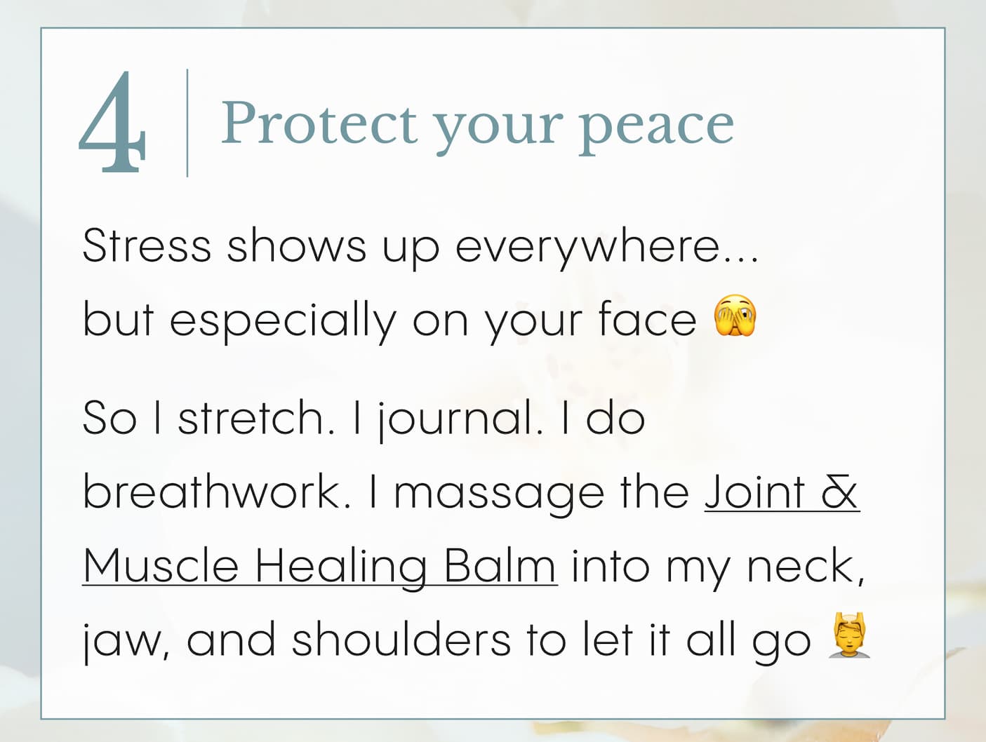 Joint & Muscle Healing Balm