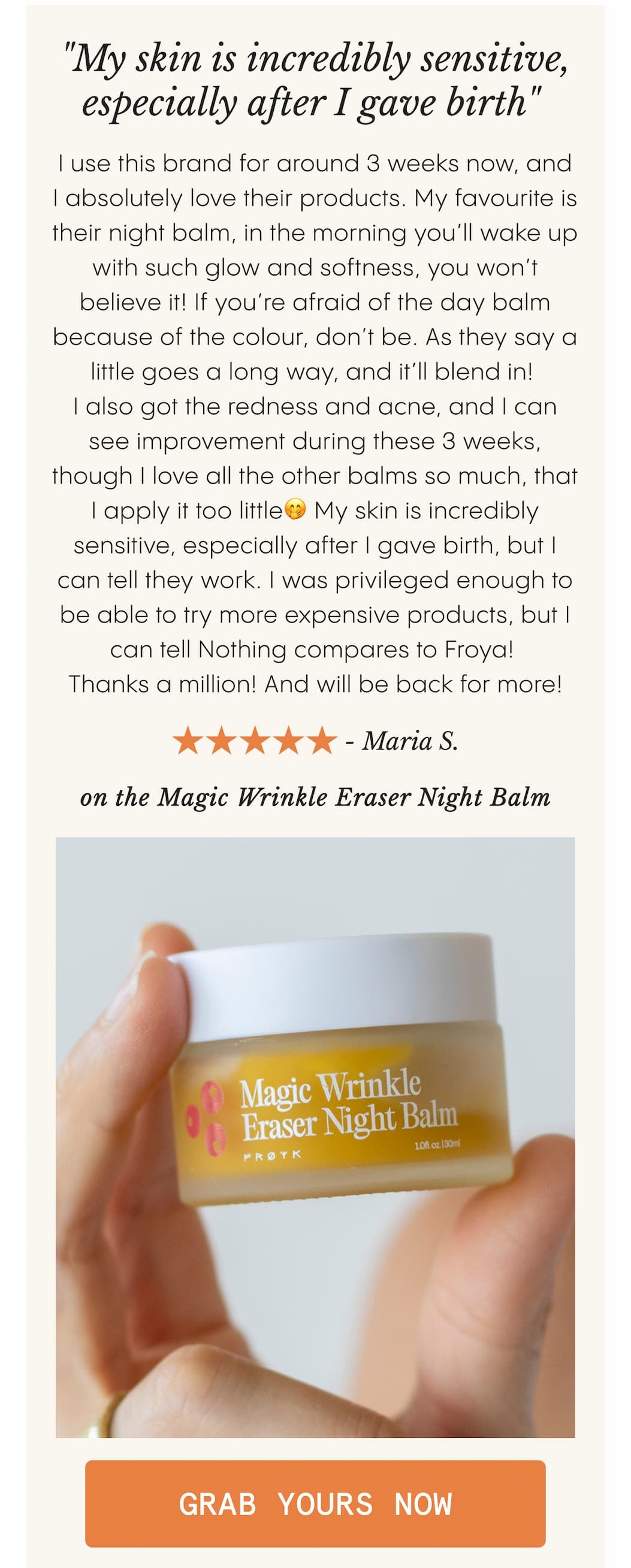 Magic Wrinkle Eraser Night Balm