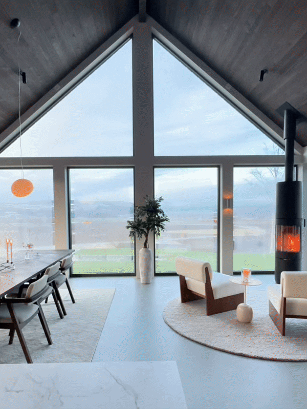 18-foot ceilings + a lifelong dream fulfilled = a 12-foot Christmas tree in the living room 🎄