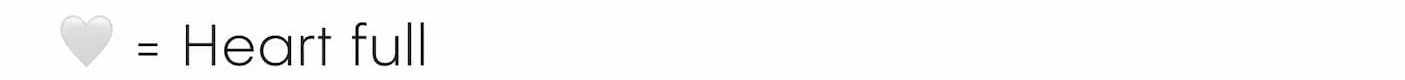 Heart full