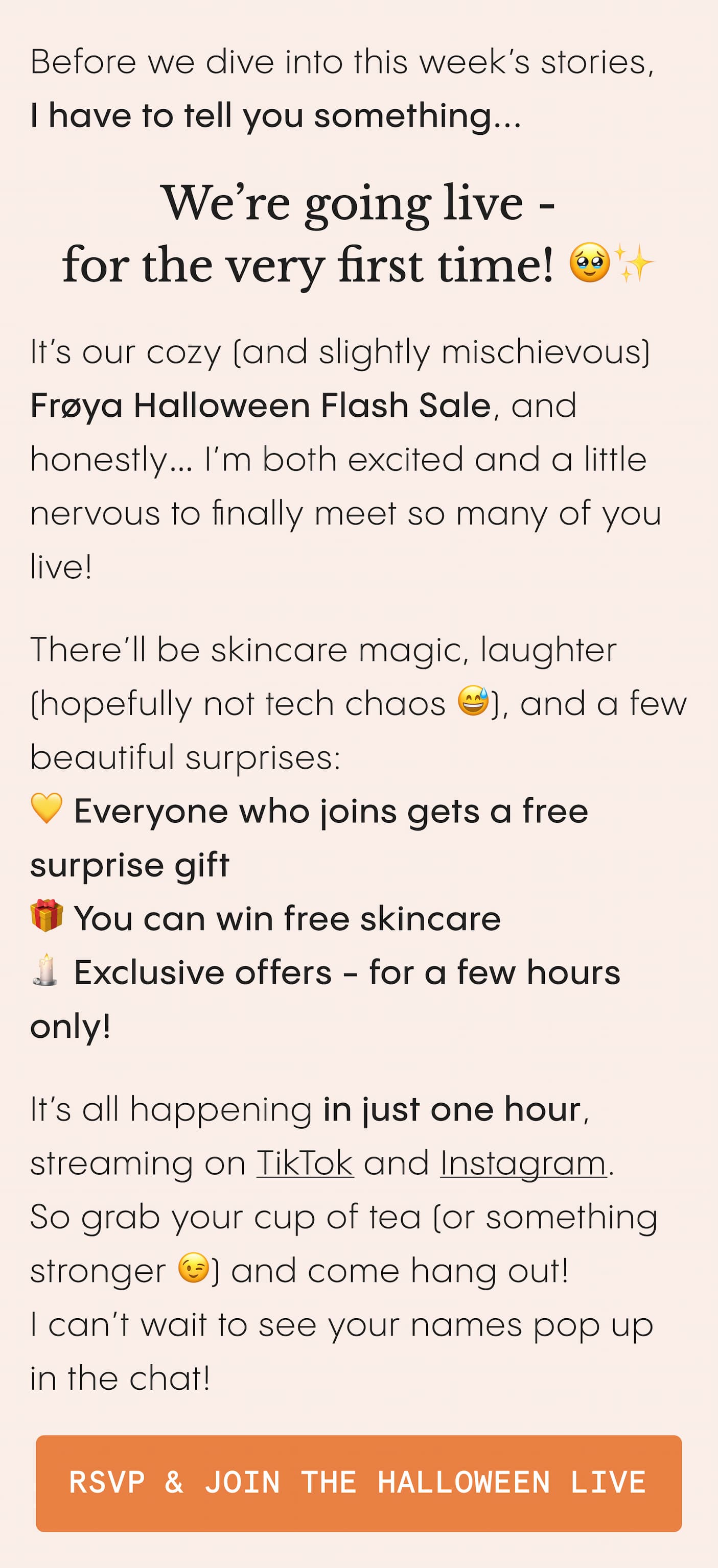 This week's letter is a mix of all the things I love most: a little science, a little storytelling, a little travel - and a lot of real talk about what's actually haunting your skin barrier.